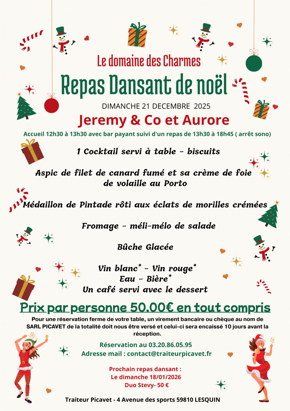 Repas Noel 2025