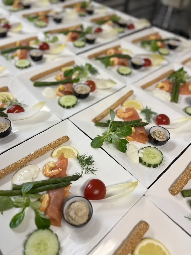 Buffet Prestige (et plat chaud) - Soirée de mariage